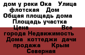 дом у реки Ока › Улица ­ флотская › Дом ­ 36 › Общая площадь дома ­ 60 › Площадь участка ­ 15 › Цена ­ 1 300 000 - Все города Недвижимость » Дома, коттеджи, дачи продажа   . Крым,Северная